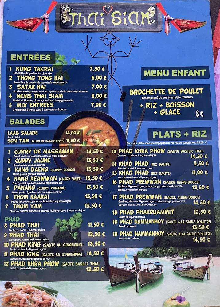 Thai Siam - Menu Image 3